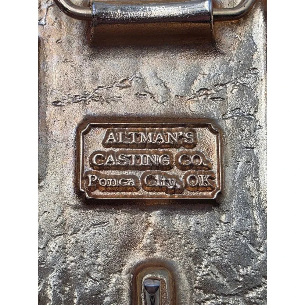 I Made All 10 Last Run Car Show Ac Tumbleweed Inc 14k Eletro Plate Belt Buckle